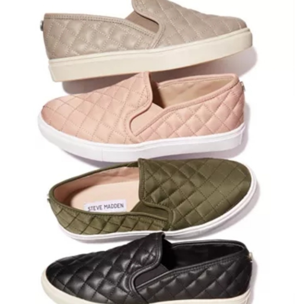Steve Madden Quilted Slip On